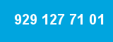 929 127 71 01